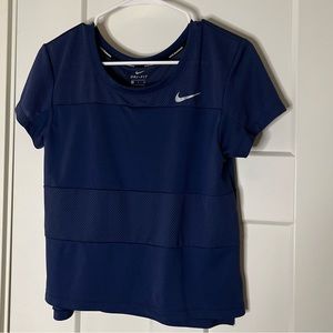 Navy Blue nike top